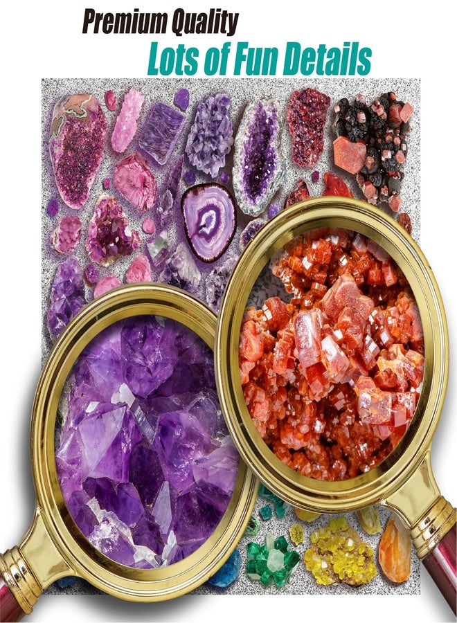 Antelope - 1000 Piece Puzzle for Adults, Chromatic Crystals - Jigsaw Puzzles 1000 Pieces, High Resolution, Matte Finish, No Dust - Image 4